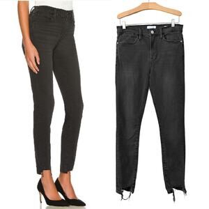 FRAME Le High Skinny Jean in Billups Chew Vintage Black SIze 29